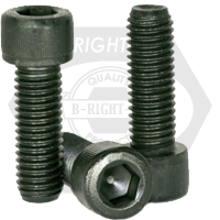 5/16"-24x1",(FT) SOCKET HEAD CAP SCREWS FINE ALLOY THERMAL BLACK OXIDE