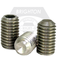 1/2"-13x1" SOCKET SET SCREWS CUP POINT COARSE NI-CU ALLOY 