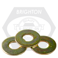 5/8" USS FLAT WASHER ZINC YELLOW CR+6approx 642pcs/50#