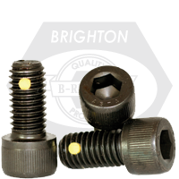 7/16"-14x1 1/4",(FT) SOCKET HEAD CAP SCREWS COARSE ALLOY NYLON-PELLET THERMAL BLACK OXIDE