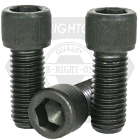 7/16"-14x1",(FT) SOCKET HEAD CAP SCREWS COARSE ALLOY 1936 SERIES THERMAL BLACK OXIDE 