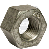 1 7/8"-5 HEAVY HOT DIP GALVANIZED HEX NUTS A194 / SA 194 2H HEAVY COARSE HDG 