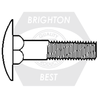 3/8"-16x1",(FT) A307 GRADE A STEP BOLTS FULL THREADED PLAIN 