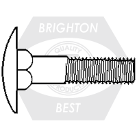 3/8"-16x1",(FT) A307 GRADE A STEP BOLTS FULL THREADED ZINC CR+3 