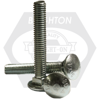 5/8"-11x6 1/2",6" THD UNDER-SIZED CARRIAGE BOLTS A307 GRADE A ZINC CR+3 