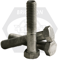 3/4"-10x20",6" THD UNDER-SIZED HEX BOLTS A307 GRADE A COARSE HDG 