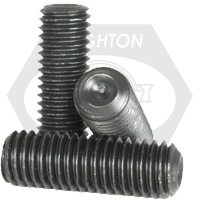 5/8"-18x3" SOCKET SET SCREWS CUP POINT FINE ALLOY THERMAL BLACK OXIDE 