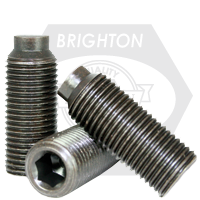 1/2"-13x1 1/2" SOCKET SET SCREWS 1/2 DOG POINT COARSE ALLOY THERMAL BLACK OXIDE