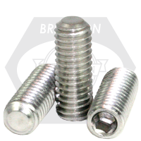 #5-40x1/8" SOCKET SET SCREWS FLAT POINT COARSE STAINLESS A2 18-8