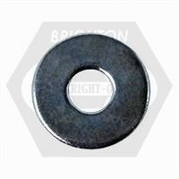 M6 FENDER WASHER DIN 9021B GRADE C ZINC CR+3 