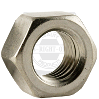 1 1/8"-7 UNC HEX NUTS COARSE STAIN 316 