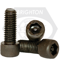 3/8"-16x1/2",(FT) SOCKET HEAD CAP SCREWS COARSE TAMPER RESISTANT THERMAL BLACK OXIDE