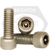 1/4"-20x1/2",(FT) SOCKET HEAD CAP SCREWS COARSE STAIN A2 18-8 TAMPER RESISTANT