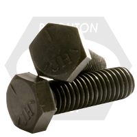 9/16"-12x2",(FT) HEX CAP SCREWS GRADE 5 COARSE MED. CARBON PLAIN 