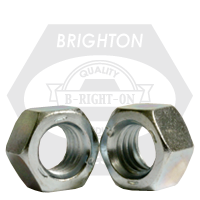 7/16"-20 FINISHED HEX NUTS GRADE 5 FINE MED. CARBON ZINC CR+3 