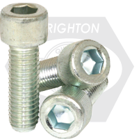 7/16"-14x1 3/4",(FT) SOCKET HEAD CAP SCREWS COARSE ALLOY ZINC-BAKE CR+3
