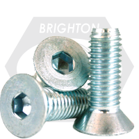 5/16"-18x1/2",(FT) UNC FLAT SOCKET CAPS COARSE ALLOY ZINC-BAKE CR+3