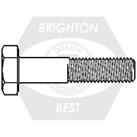 1/2"-13x3",(FT) GD5 TAP BOLT - USA ZB 