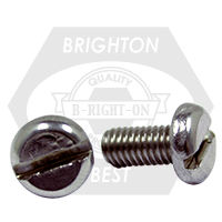 M3-0.50x45 MM,(FT) DIN 85, PAN SLOT MACHINE SCREW A2