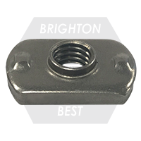 1/4-20 Dual Tab Spot Weld Nut - Weld Fasteners - Austin Hardware