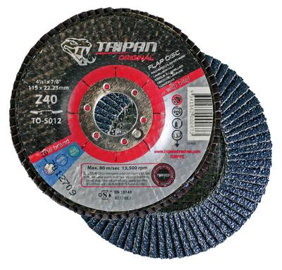 5" x 7/8" Type 29 40-Grit, Zirconia Conical Flap Disc Flap Disc Type 29 