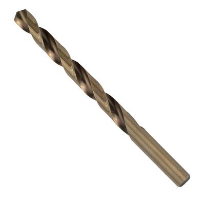 #14 (0.182) COBALT 135DEG WIRE GAUGE PROFERRED M35 COBALT HIGH SPEED STEEL TWIST DRILL BIT 