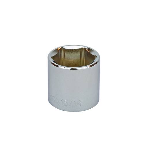 TONE 3/8" Drive SAE Socket - For Use With Ratchet Handles, Inch Size Hex Socket, Industrial Grade - View #11